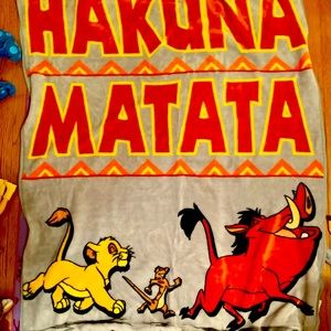 lion king fleece throw blanket